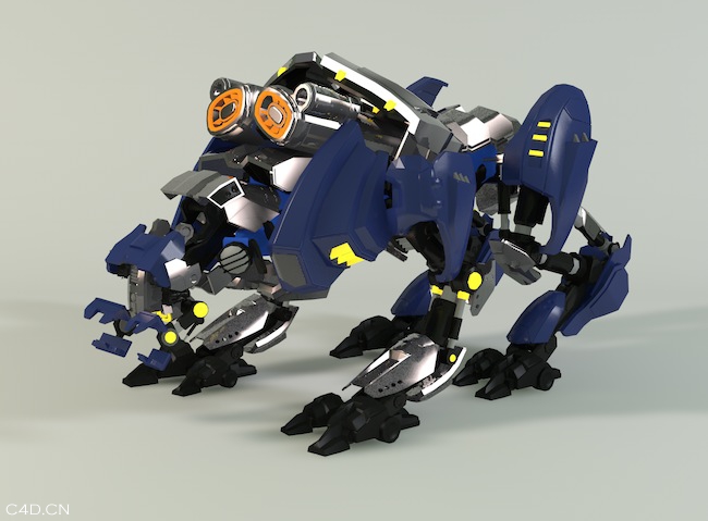 C4D机甲模型 zoid - C4D之家 - cinema4d_ 2014-07-16 下午4.56.56.jpg