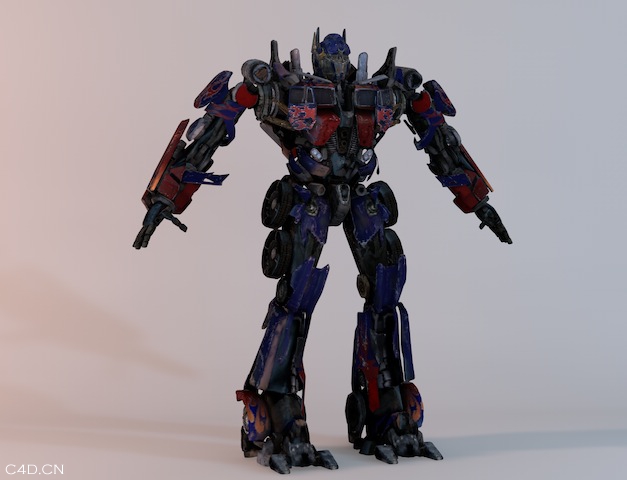 变形金刚-擎天柱C4D模型 OPTIMUS PRIME 3D MODEL - C4D之家 - cinema4d_ 2014-07-18 下午4.31.04.jpg