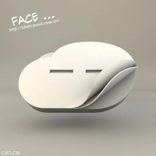 C4D UI设计：Face（含工程文件）