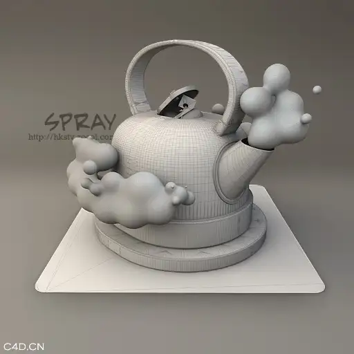 C4D水壶创意模型 Music box - C4D之家 - m_1383813692730.jpg