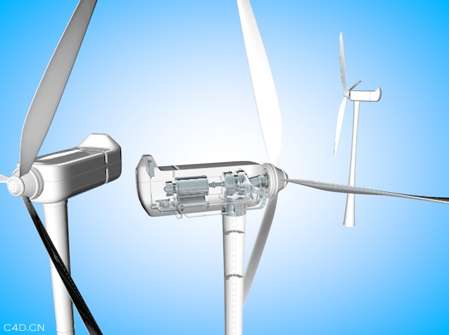 风力发电机C4D模型 Wind Turbines - C4D之家 - cinema4d_ 2014-07-20 下午6.40.13.jpg