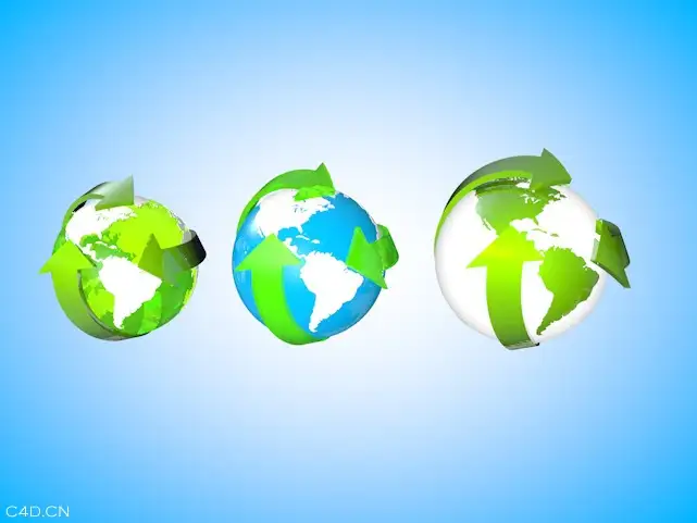 环保地球C4D模型 earth - C4D之家 - cinema4d_ 2014-07-20 下午11.53.18.jpg