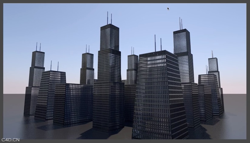 Cinema 4D创建美丽的摩天大楼教程 Cinema 4D - Creating Skyscrapers Tutorial - C4D之家 - cinema4d_ 2014-07-27 下午2.52.39.jpg