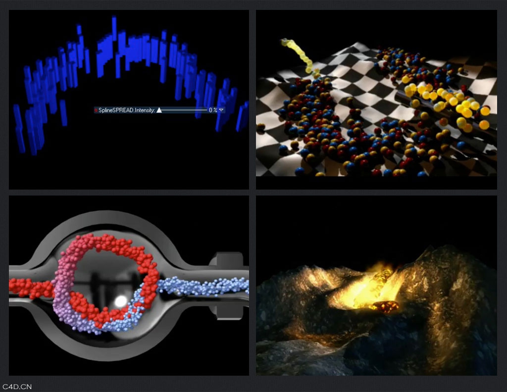SplineSPREAD 1.1样条分布插件中英汉化对照版本 - C4D之家 - 未标题-1.jpg