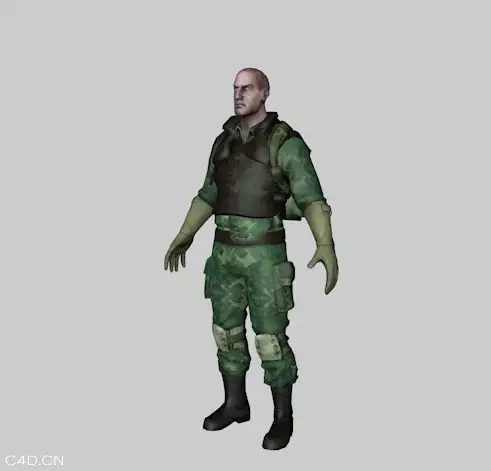 迷彩战士C4D模型 - C4D之家 - cinema4d_ 2014-07-28 上午12.01.09.jpg