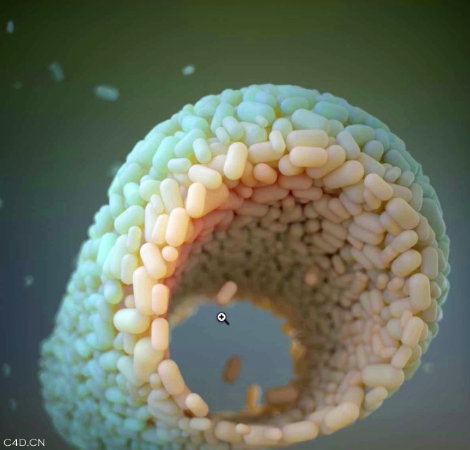 GSG灰猩猩c4d填充对象克隆视频教程