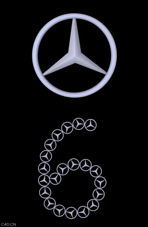 C4D奔驰标志排列动画工程文件 - C4D之家 - cinema4d_-2014-08-01-下午1.10.02.jpg