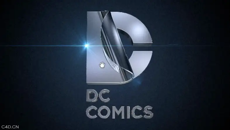 C4D金属DC标志教程 C4D - DC Logo Opening Animation - Tutorial - C4D之家 - cinema4d_ 2014-08-01 下午11.33.18.jpg