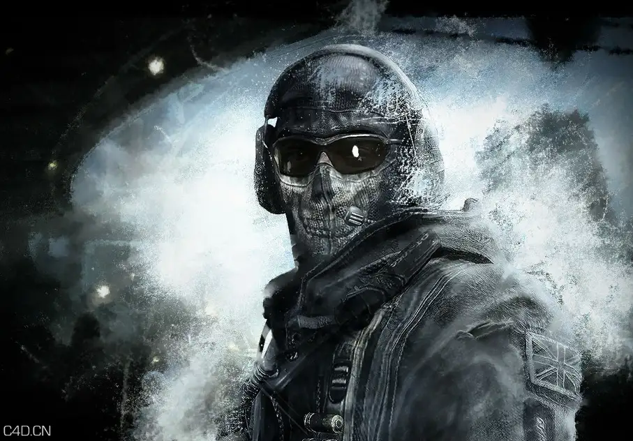 《使命召唤》GHOST模型包 Call Of Duty GHOST Model Pack（16G) - C4D之家 - cinema4d_ 2014-08-07 上午12.28.31.jpg