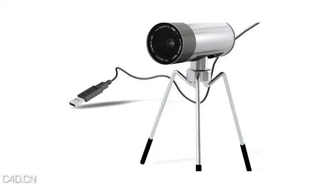 立式摄像头C4D模型 Webcam - C4D之家 - cinema4d_-2014-08-07-下午11.17.07.jpg