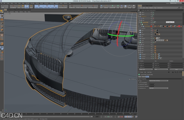 C4D制作宝马BMW模型概念跑车 - C4D之家 - 9ec4f86eaf3e3bf32358bbc3bd0212fd.jpg