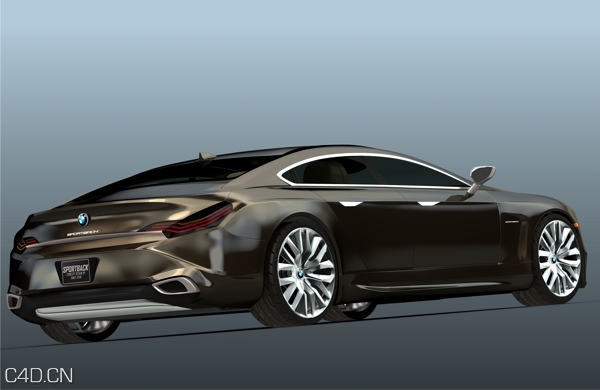 C4D制作宝马BMW模型概念跑车 - C4D之家 - e43c1e7689489620d0e5b1caf42f3e07.jpg