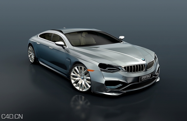 C4D制作宝马BMW模型概念跑车 - C4D之家 - bed9d64535f91a0660c8b9b6f48870a1.jpg