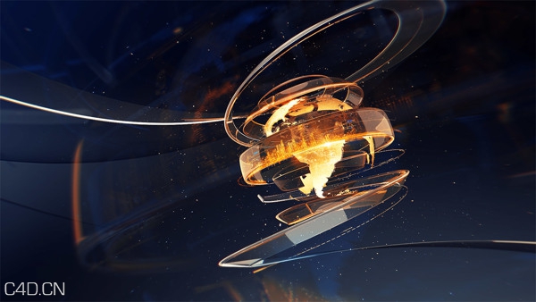 绚丽的新闻C4D R15影视片头案例 - C4D之家 - a158aa88e6d474f7516783d9a1b555e1.jpg