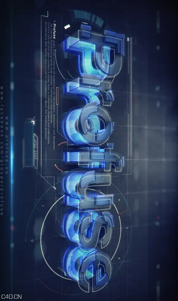 霸气外露的Profuse蓝色科技C4D片头 - C4D之家 - vxzgg52.jpg