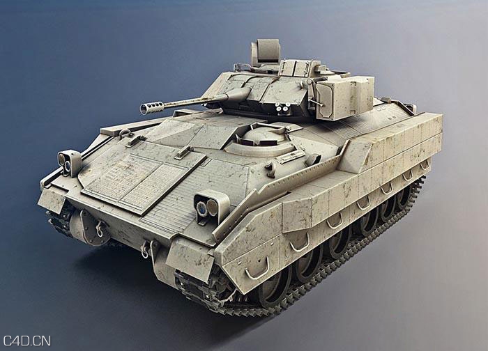 Bradley 布雷德利 装甲战车 履带式步兵战车 - C4D之家 - 2011-03-24_223859.jpg