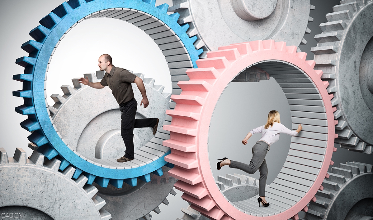 C4D插件：齿轮插件 GearBuilder 1.02（R10-R15）Mac/Win - C4D之家 - 齿轮.jpg