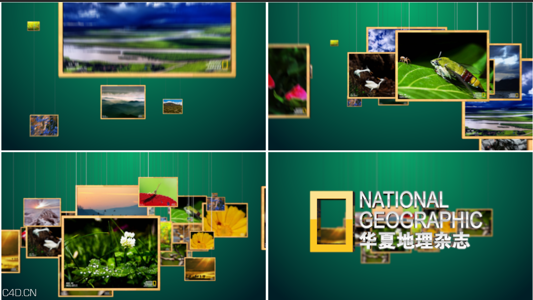 C4D-华夏地理视频教程