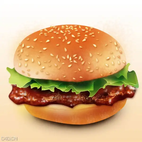 c4d汉堡掉落预备缓冲教程 Cinema 4D Tutorial Advanced Dynamics - C4D之家 - 161.jpg