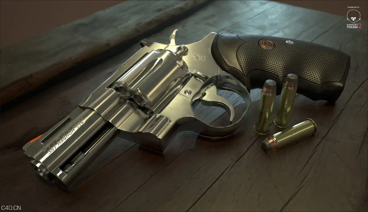 marmoset作品合集 - C4D之家 - turner_coltpython.jpg