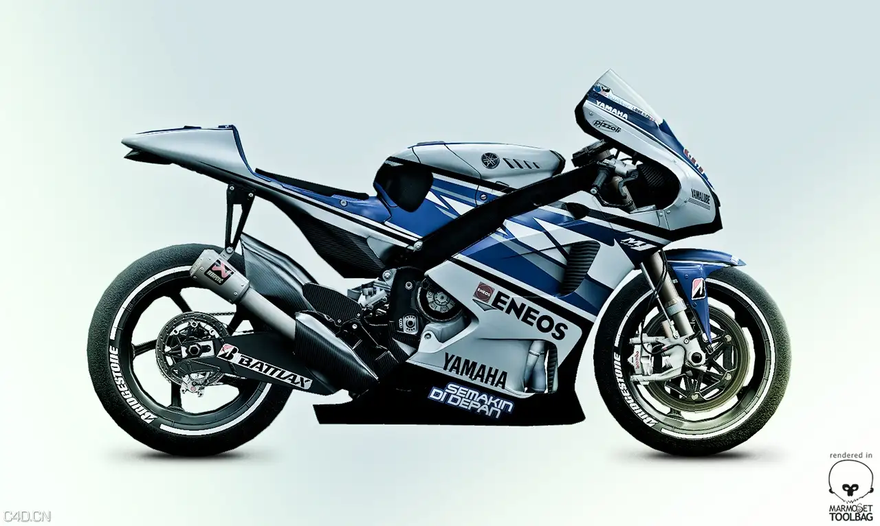marmoset作品第三辑 - C4D之家 - bocchiaro_bike.jpg