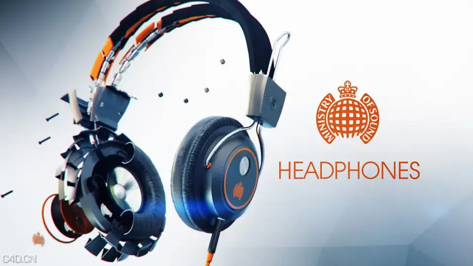 Headphones 国外耳机C4D包装视频教程 - C4D之家 - CGvdo-com-Headphones-posts-images_1.jpg