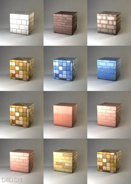 Vray4C4d Materials Pack – Tiles for walls and floors - C4D之家 - 0d8b7c6a82a0c023a33458d024fd14b9.jpg