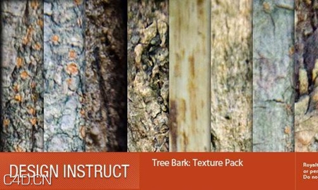 树皮材质贴图 Tree Bark Textures 20 – Set 2 - C4D之家 - 7665c76d318952b1938314288c97df88.jpg