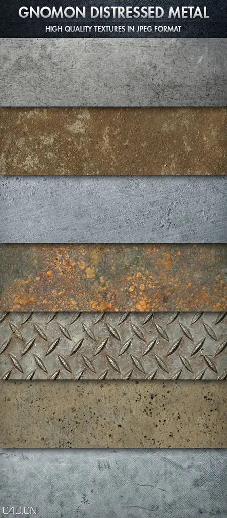 金属贴图素材大合集 Gnomon Workshop Metal Textures - C4D之家 - 069de6f6b8382a1fb29390b7831765a1.jpg
