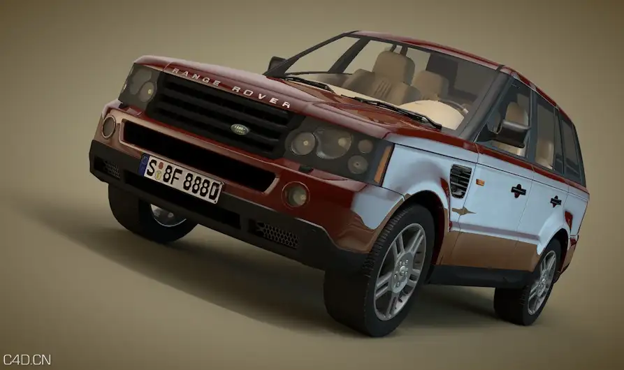 路虎揽胜C4D模型 RangeRover - C4D之家 - cinema4d_ 2014-08-20 下午8.49.41.jpg
