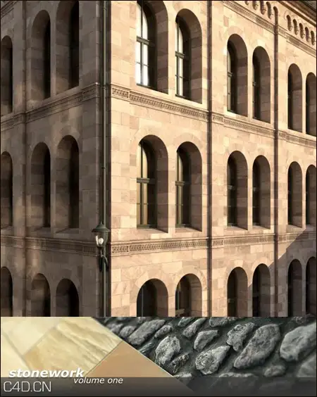 石头/地砖材质贴图大合集 Arroway Textures – Stonework Vol.1