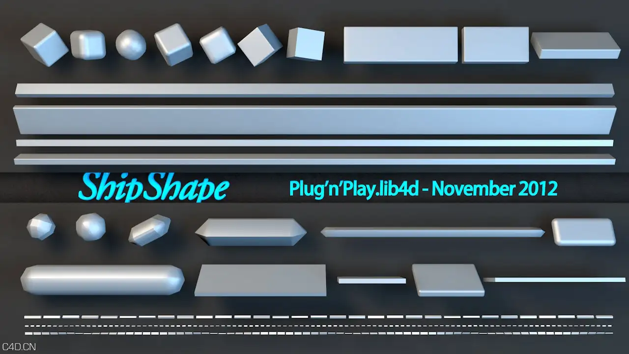 C4D工业形状预设 - C4D之家 - shipshape2.jpg