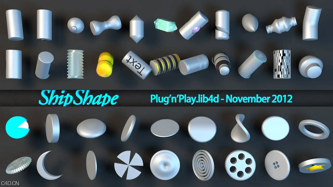 C4D工业形状预设 - C4D之家 - shipshape6.jpg