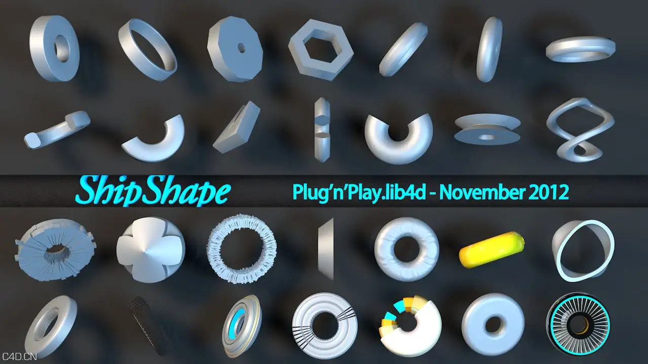 C4D工业形状预设 - C4D之家 - shipshape7.jpg