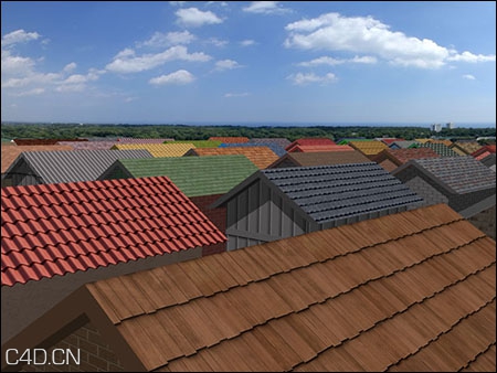 屋顶/房顶贴图材质合集 Seamless Texture Libraries 10 – Rooftop Materials