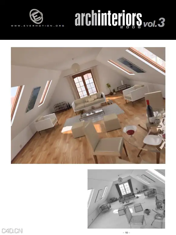 高品质室内场景模型合集 Evermotion Archinteriors vol 1-15 - C4D之家 - sdf231734_31.jpg
