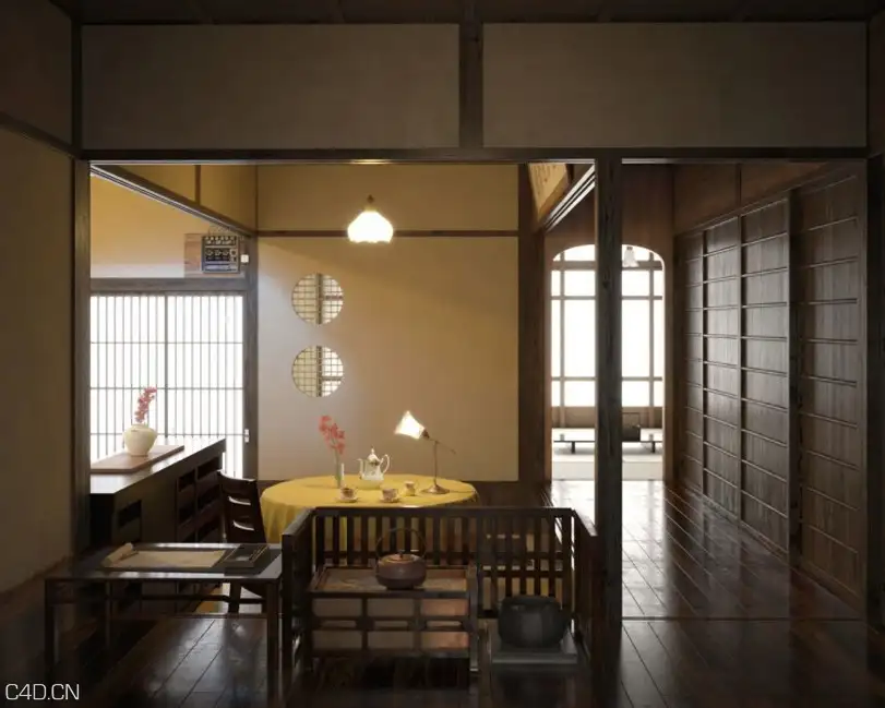 亚洲中式风格室内场景3D模型 Evermotion Archinteriors vol.28 - C4D之家 - cinema4d_ 2014-08-23 下午11.56.38.jpg