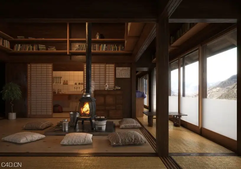 亚洲中式风格室内场景3D模型 Evermotion Archinteriors vol.28 - C4D之家 - cinema4d_ 2014-08-23 下午11.56.42.jpg