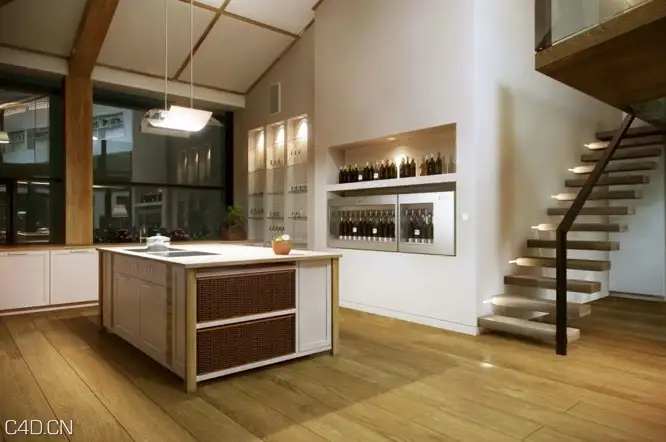 阁楼室内场景3D模型合集 Evermotion Archinteriors vol.027