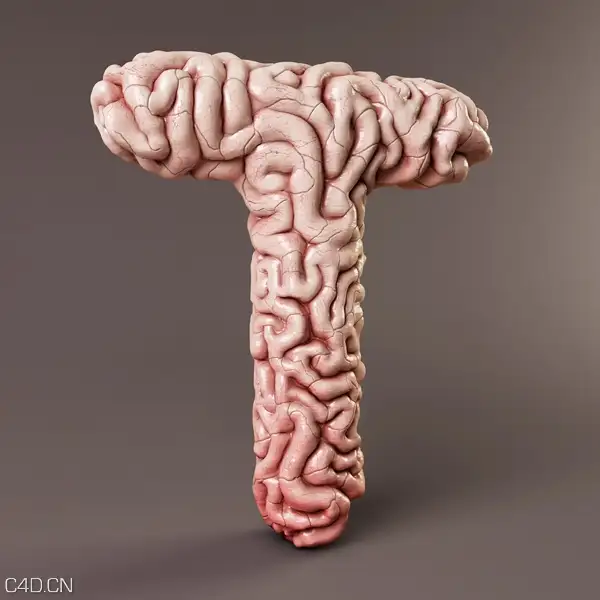 26个英文字母C4D设计 - C4D之家 - 43d50f285b98d4611824330d9944e51b.jpg