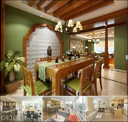 20个室内设计场景3D模型 20 Scenes of High Interiors (Warehouse) 3dsMax VRay - C4D之家 - 654175ddf2d9fb6fc90185c1f9440661.jpg
