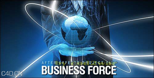 科技地球AE模板 Business F0RCE – Project for After Effects
