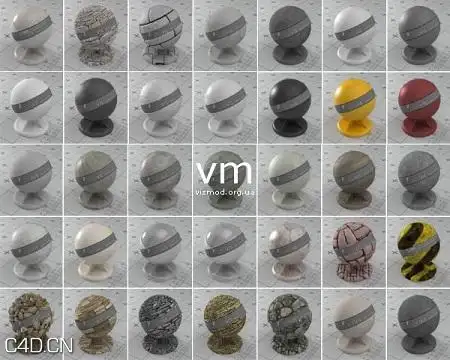Vray材质贴图合集 ASGVIS – VRay Materials - C4D之家 - 57929128835516788376281329843907.jpg