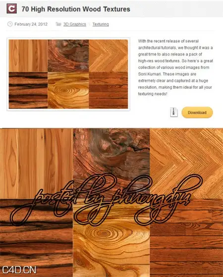 高分辨率木材纹理 CGTuts & 70 High Resolution Wood Textures - C4D之家 - cbed3fca50eefe481ad0001f17c43472.jpg