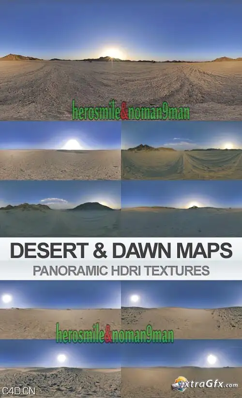 全景环境贴图 HDRI Desert & Dawn Panoramic HDRI Maps - C4D之家 - 1341704971_2.jpg