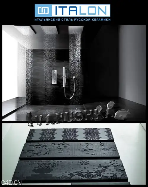 大理石纹理贴图 Textures and Materials – Porcelain Italon - C4D之家 - D23pjPE.jpg