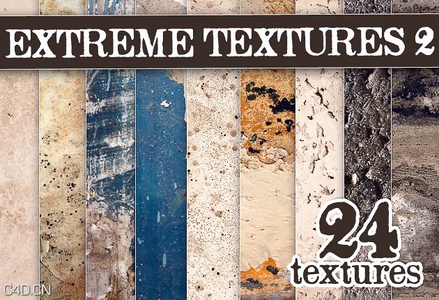 高清贴图纹理合集 Designtnt – Extreme Textures Set 01-02-03 - C4D之家 - designtnt-textures-extreme-2-set-small.jpg