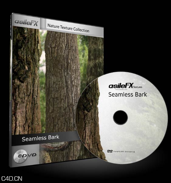树皮材质合集 AsileFX Textures Seamless Bark - C4D之家 - box1.jpg