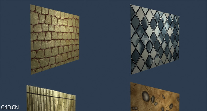 卡通游戏场景材质包 3D Total: Textures V15:R2 – Toon Textures