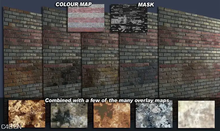 建筑材质贴图合集 3D Total: Textures V1:R2 – General Textures - C4D之家 - overlays03d1.jpg